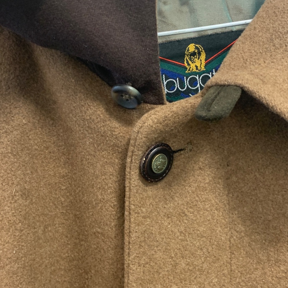 47. Bugatti Wool And Cashmere Coat made in Germany in very good condition - Picture 11 of 11